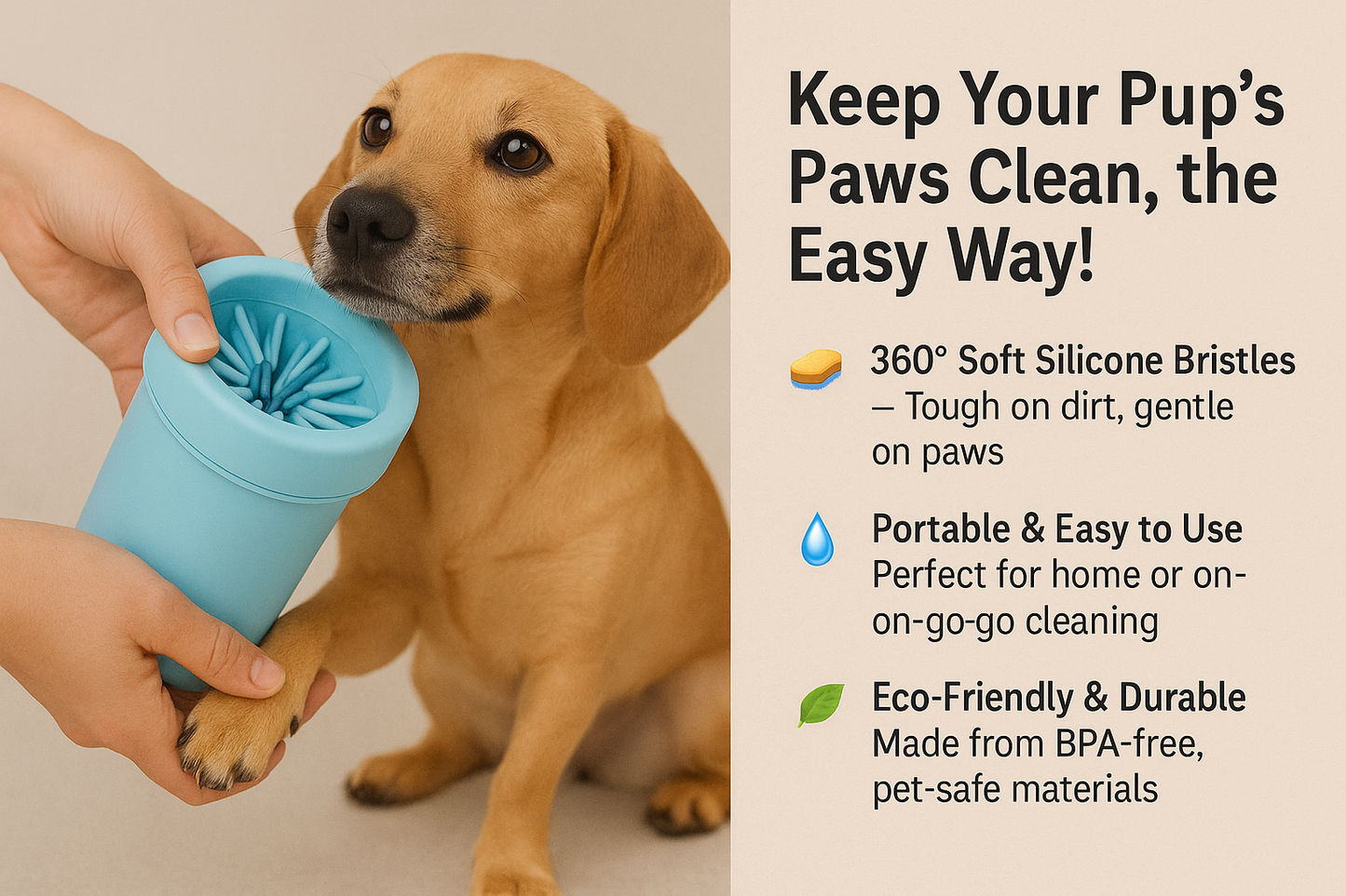 Dog Paw Cleaning Cup